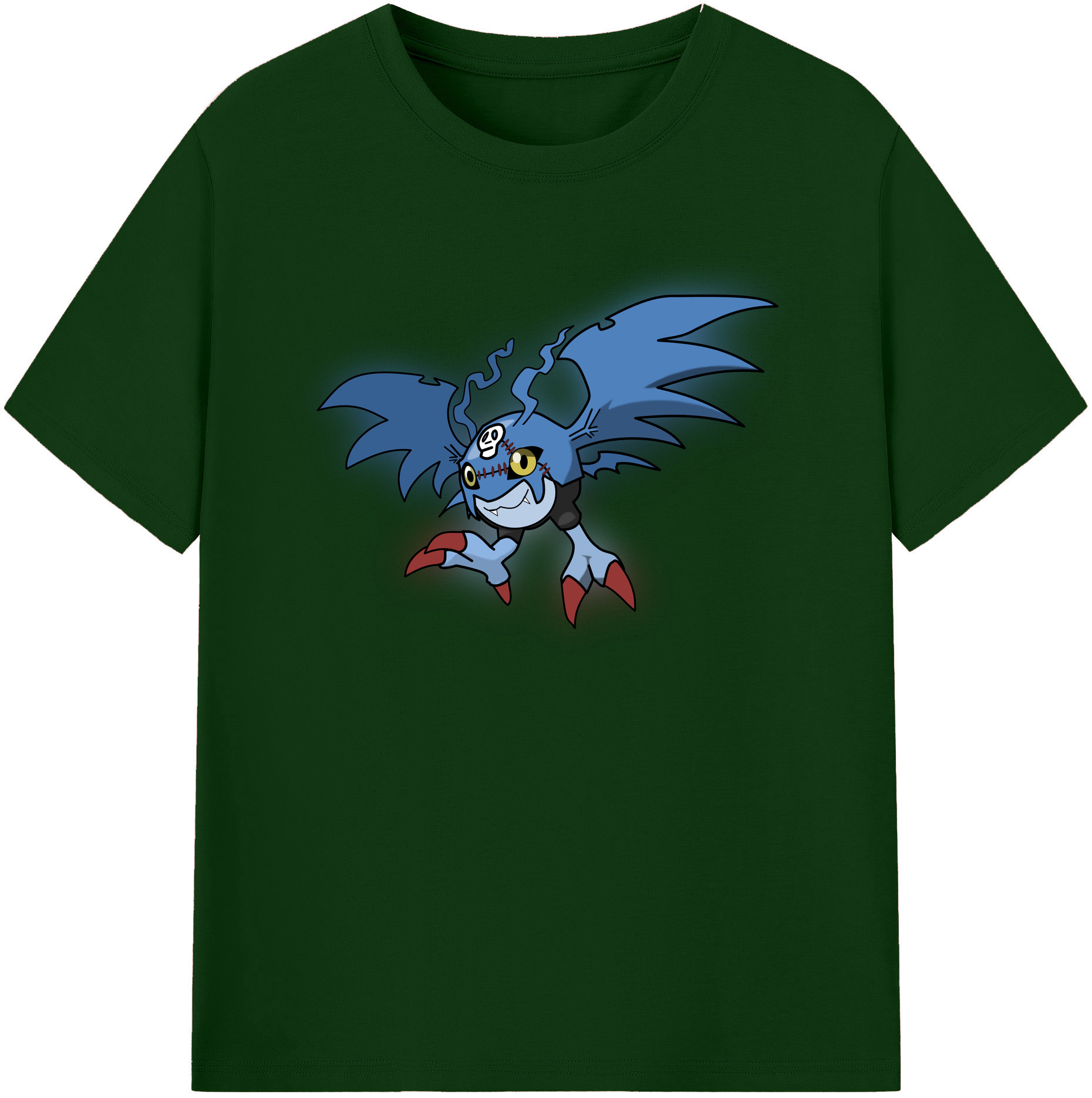 （画像用） Digimon デジタルモンスター/デジモン 綿100％半袖Tシャツ（フロントプリント）